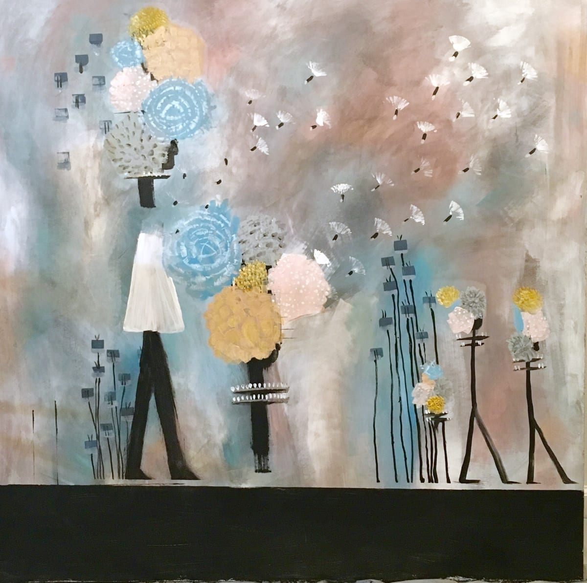 They Wore Flowers In Their Hair by Valerie Russell 