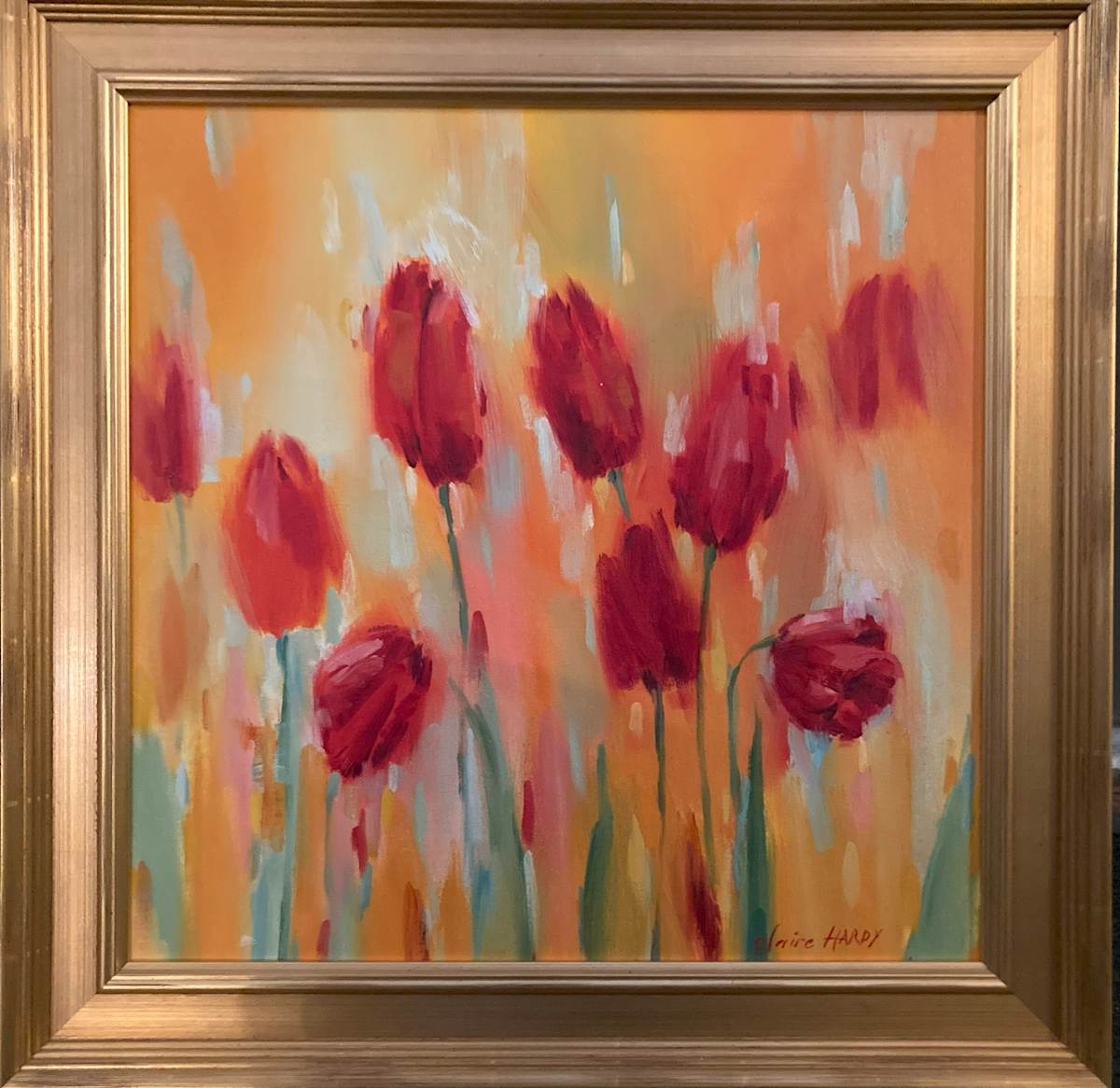 Dancing Tulips by CLAIRE HARDY 