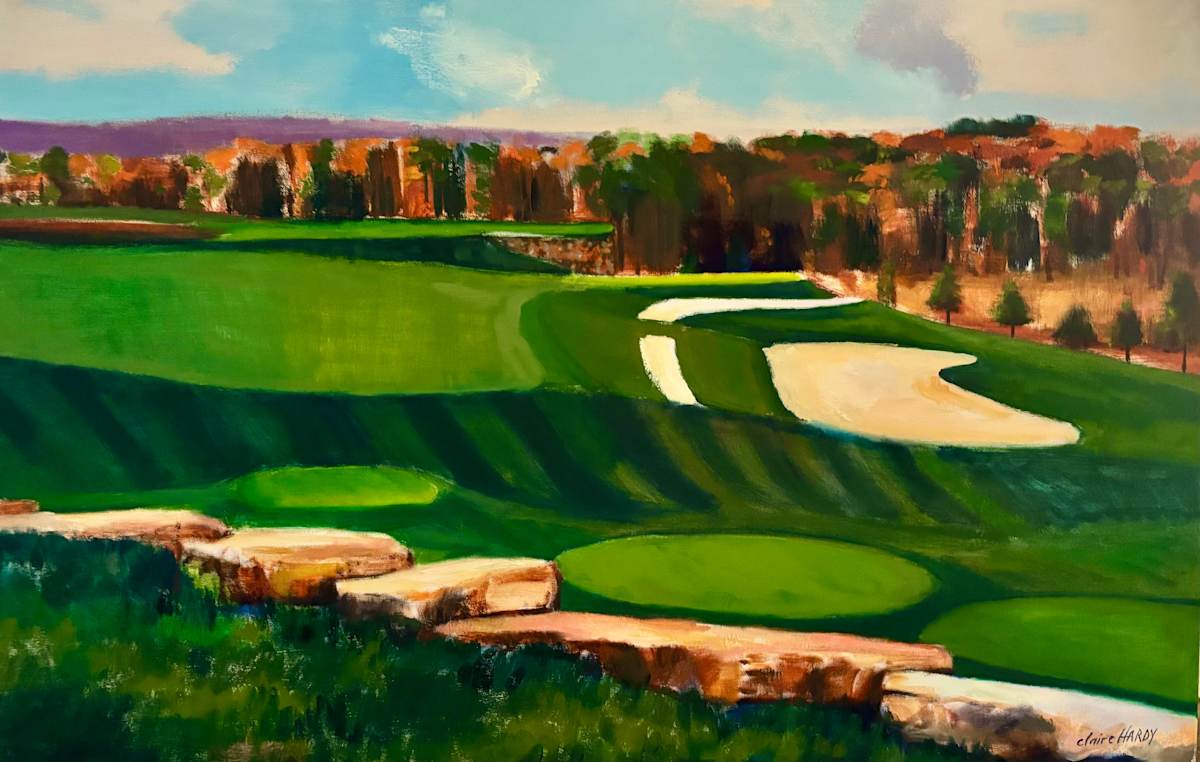 Hole One Mystic Rock by CLAIRE HARDY 