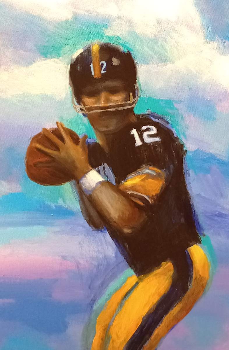 Terry Bradshaw "12" by CLAIRE HARDY, Image 1.