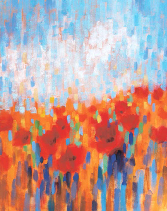 Poppy Mosaic by CLAIRE HARDY, Image 1.