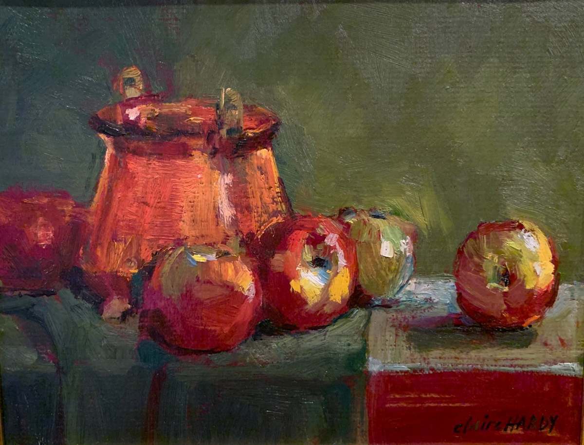 Apples and Copper by CLAIRE HARDY 
