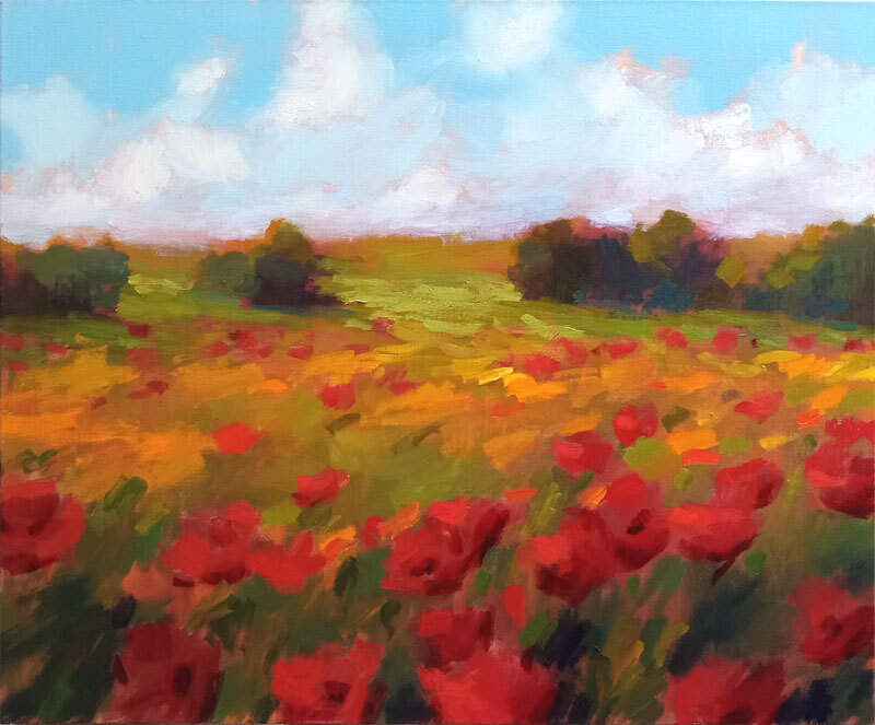Poppy Staccato by CLAIRE HARDY 