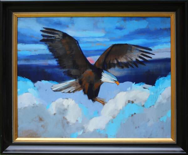 Soaring framed by CLAIRE HARDY, Image 1.