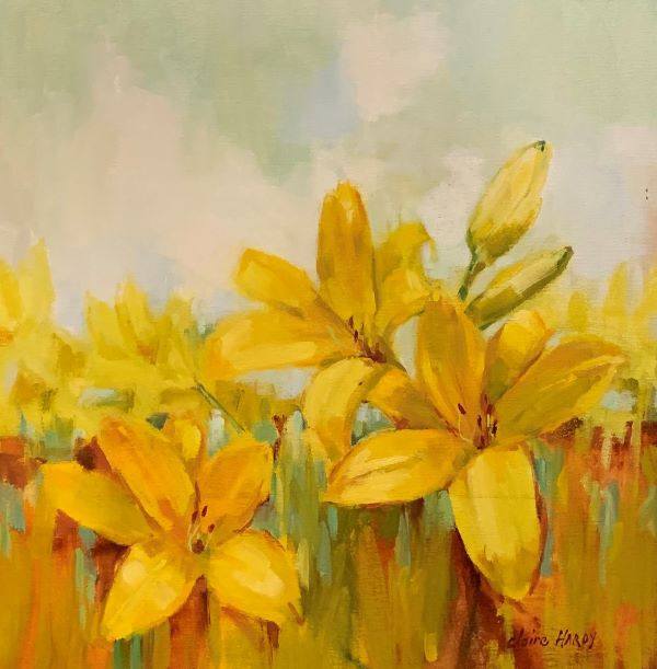 Variation in Yellow I by CLAIRE HARDY 