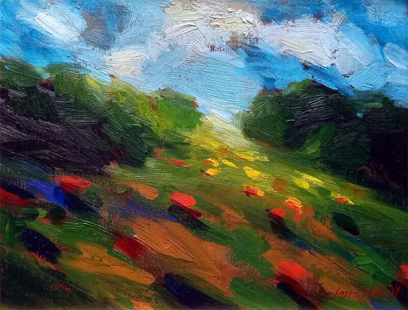 Wildflowers III by CLAIRE HARDY 
