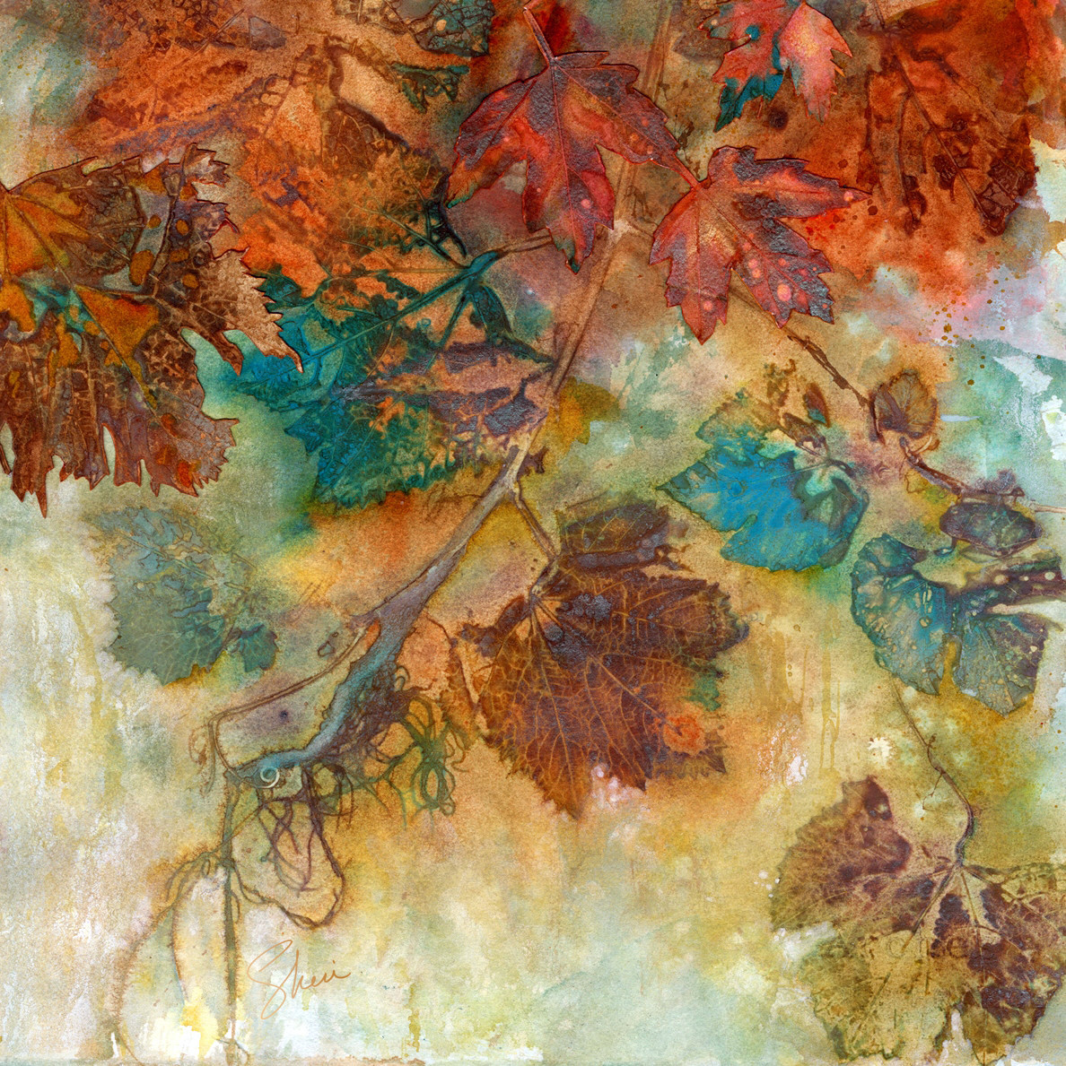 Tangerine Sunset by Sheri Trepina 