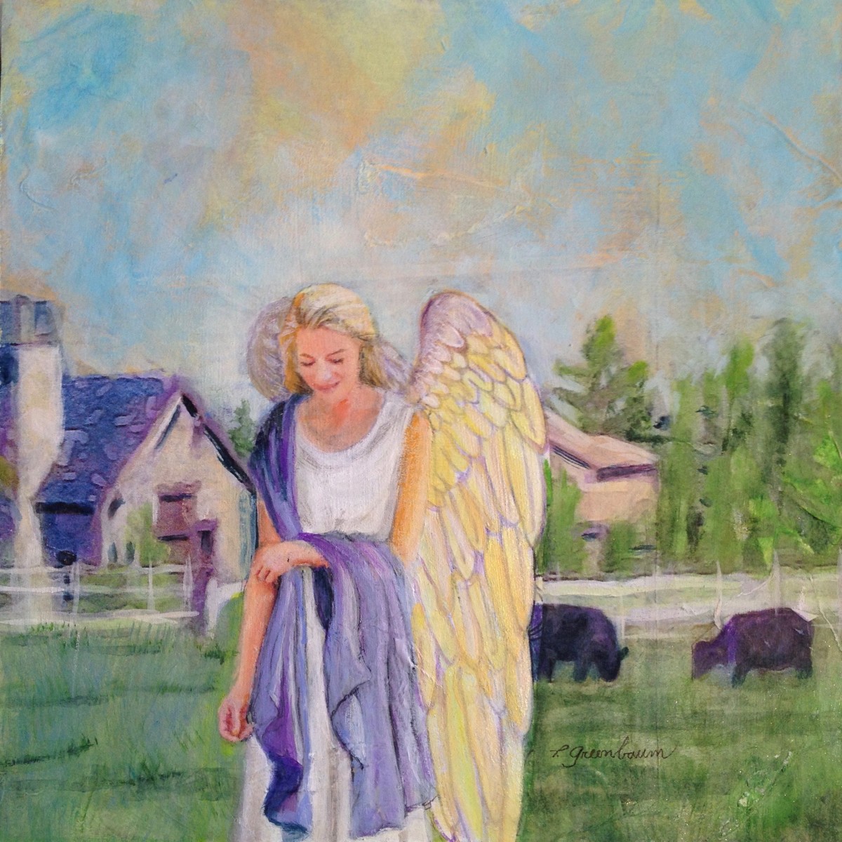 Galena Angel by Priscilla Greenbaum 