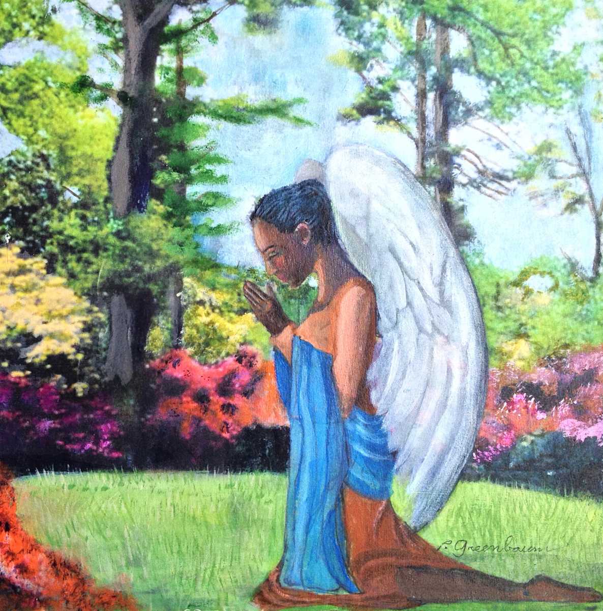 Praying in the Grove by Priscilla Greenbaum, Image 1.