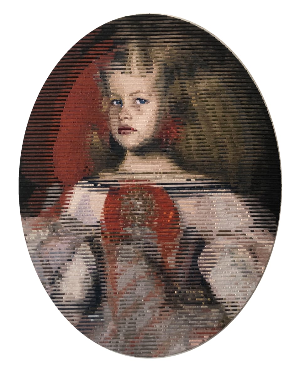Infanta Margarita after Diego Velázquez by Alea Pinar Du Pre 