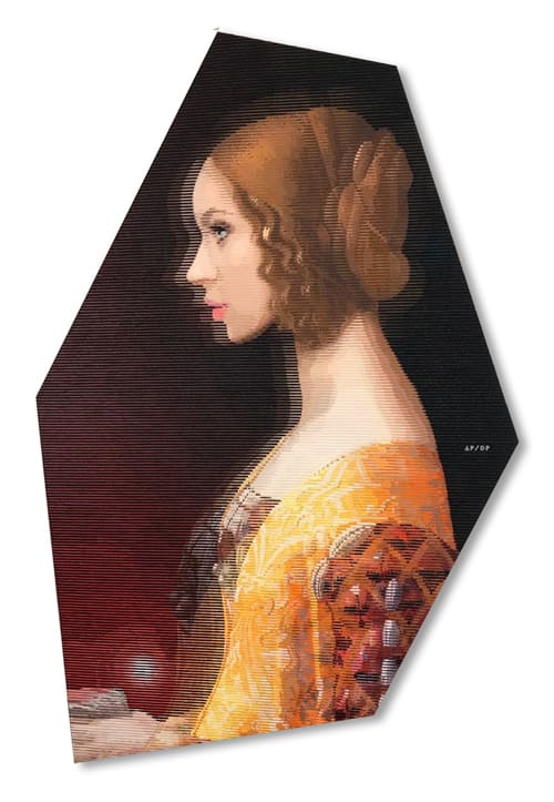 The Portrait of Giovanna I After Ghirlandaio (1490) by Alea Pinar Du Pre, Image 2.