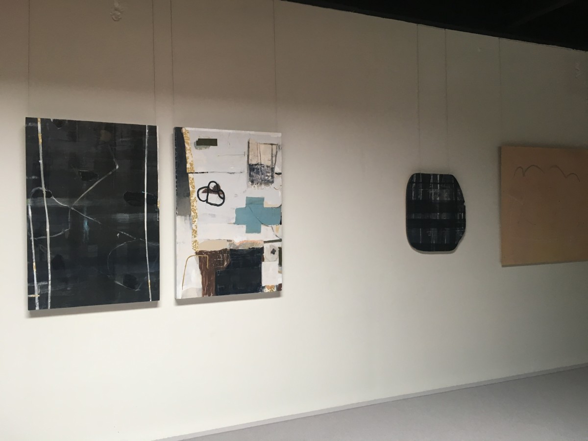 Large paintings by MaryAnn Puls 