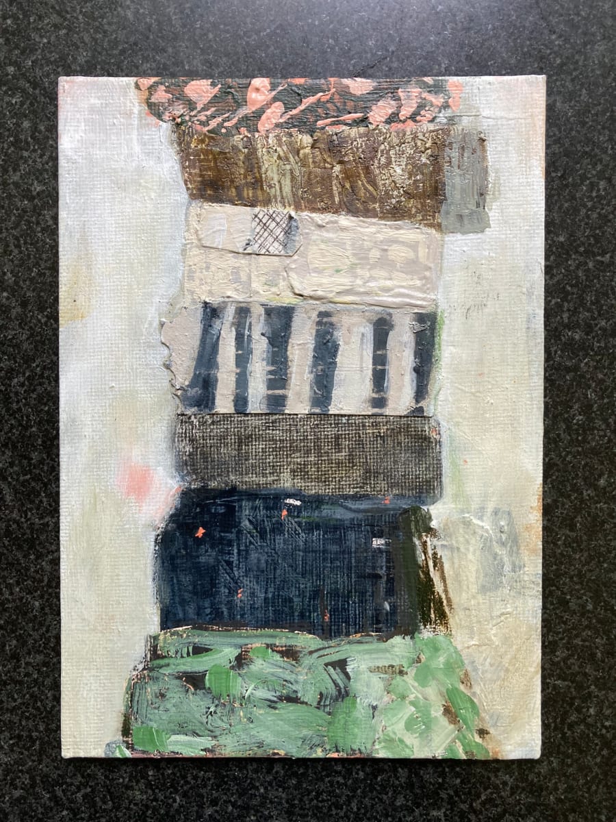 Small painting on board by MaryAnn Puls 