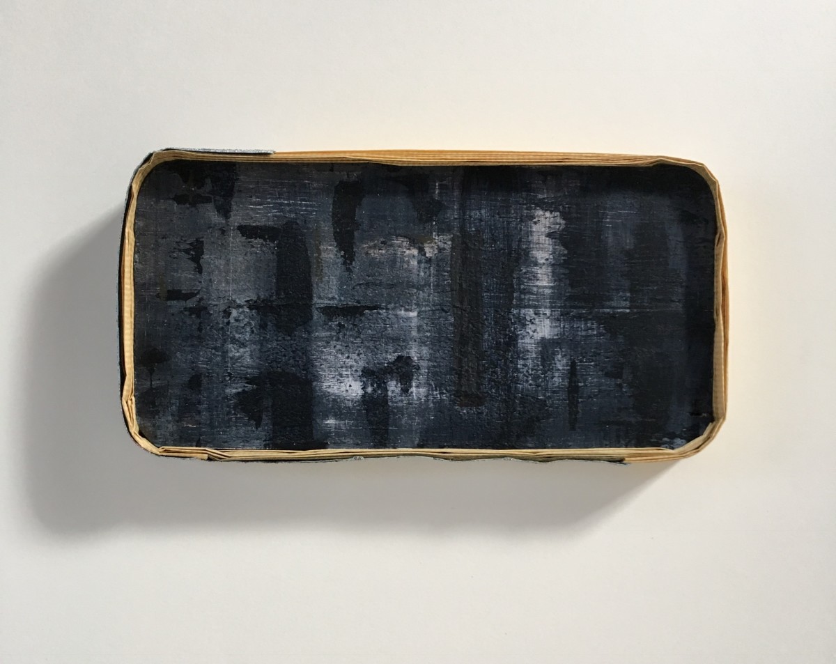 Plaid wrapped in paper by MaryAnn Puls 