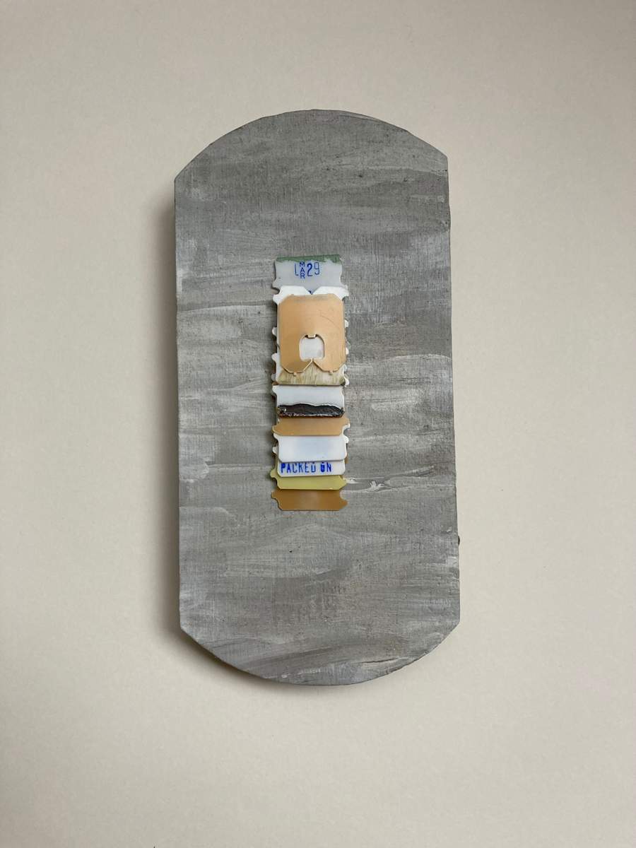 Bread Clips on Painting by MaryAnn Puls 