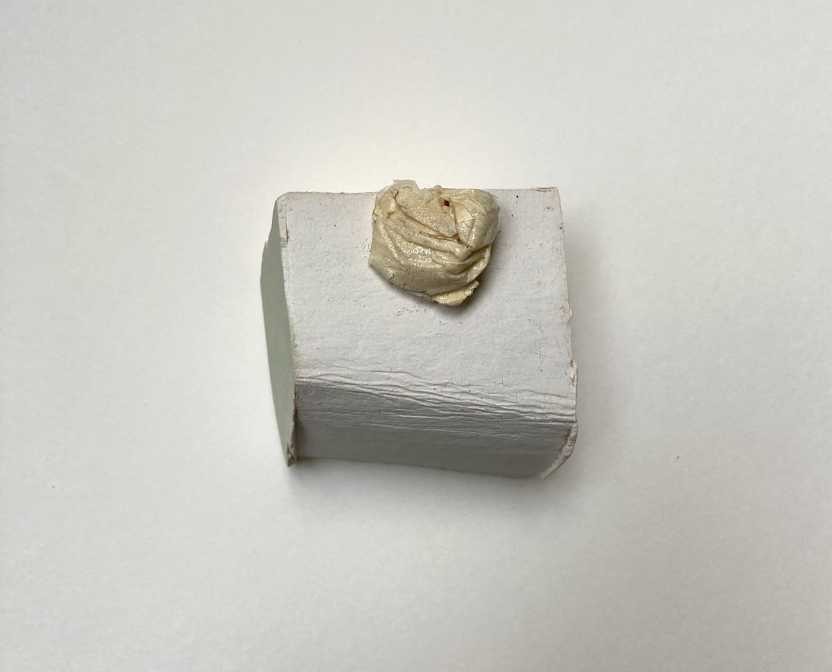 Shape with Celadon Side by MaryAnn Puls 