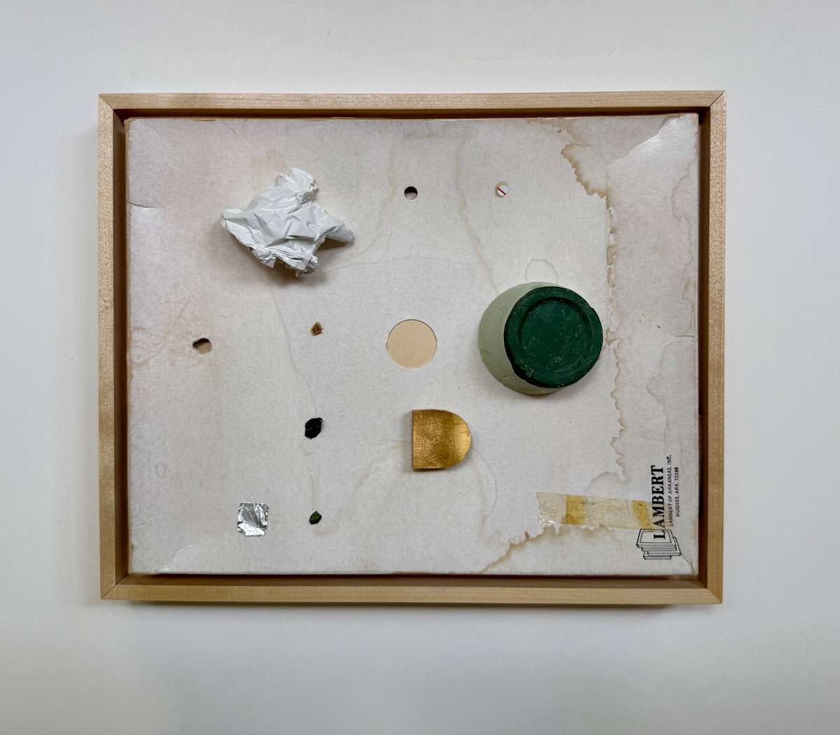 Two Plaster Pieces & Odds & Ends by MaryAnn Puls 