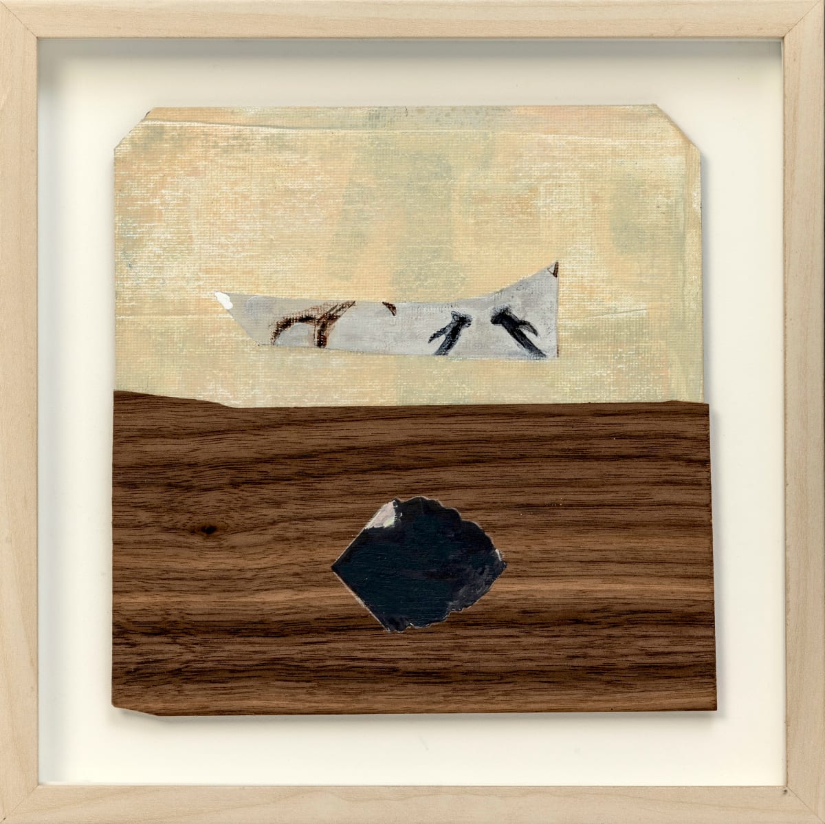 Wood Veneer and Painting by MaryAnn Puls 