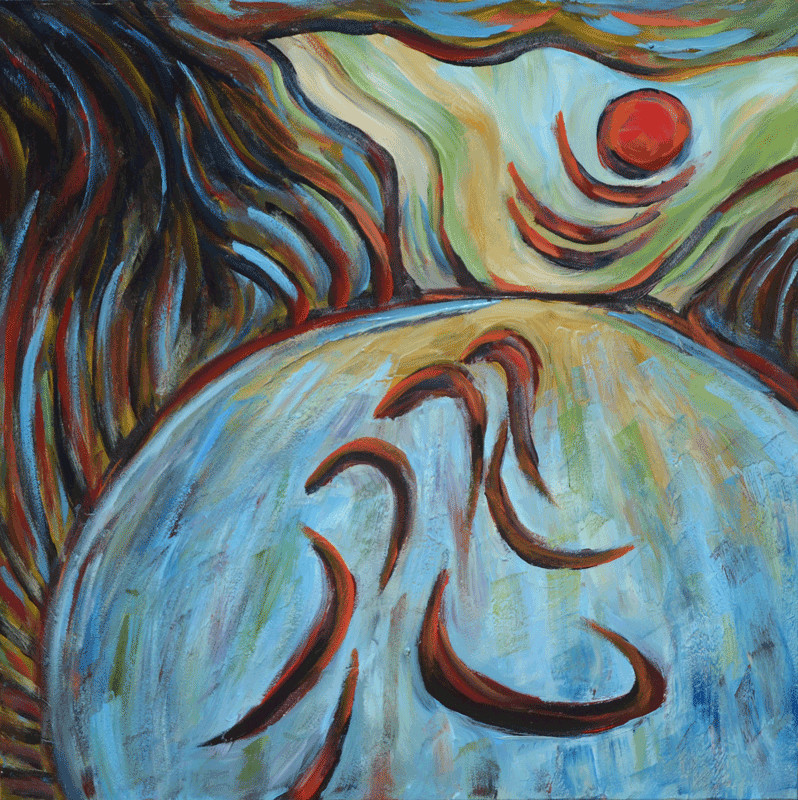 Peace is in the tower we built by Sally Moluf Hoss 