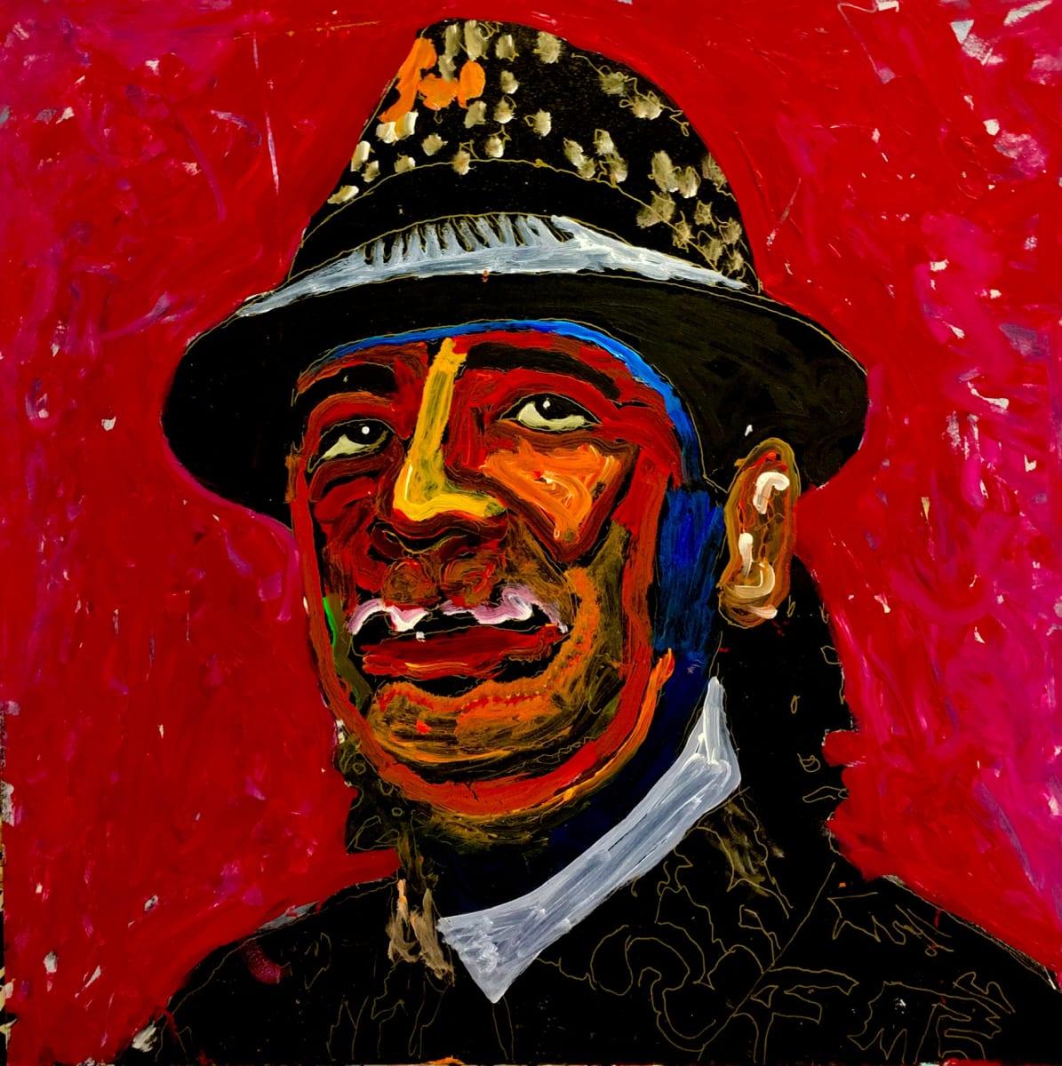Carlos Santana by Neal Barbosa 