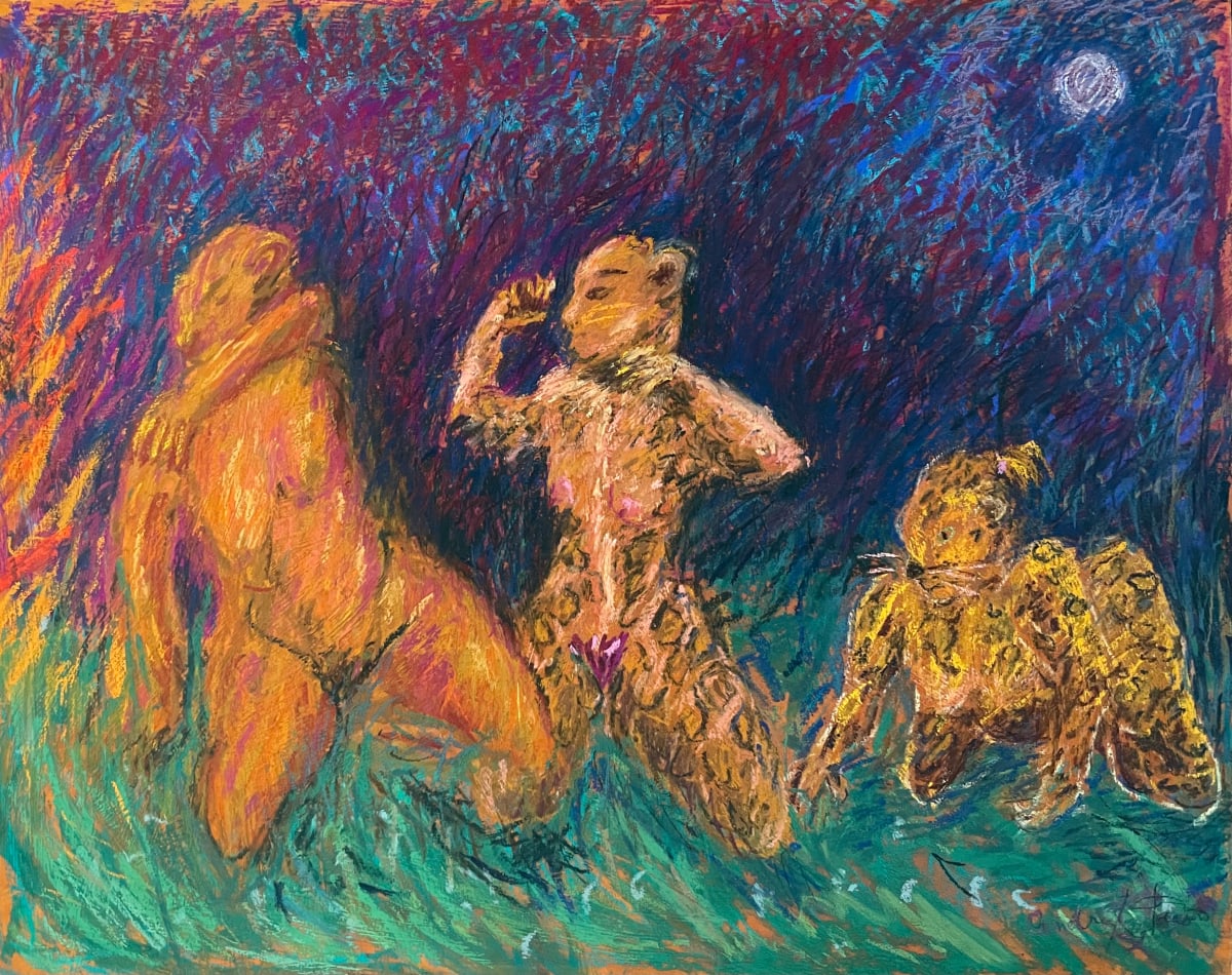 Rite of Spring:Leopard Dance by Andrea K. Lawson 