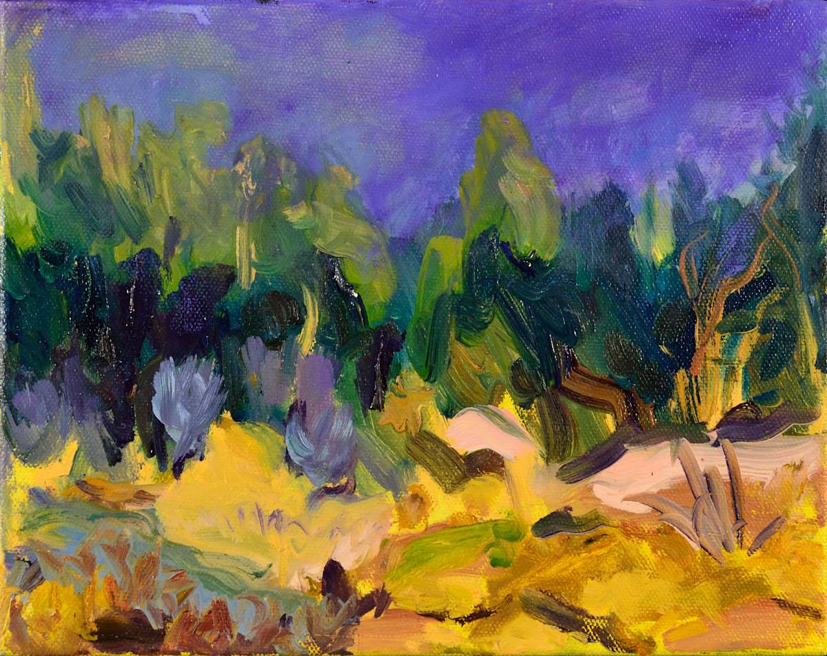 Cool Light, Lavender Sky by Andrea K. Lawson, Image 1.
