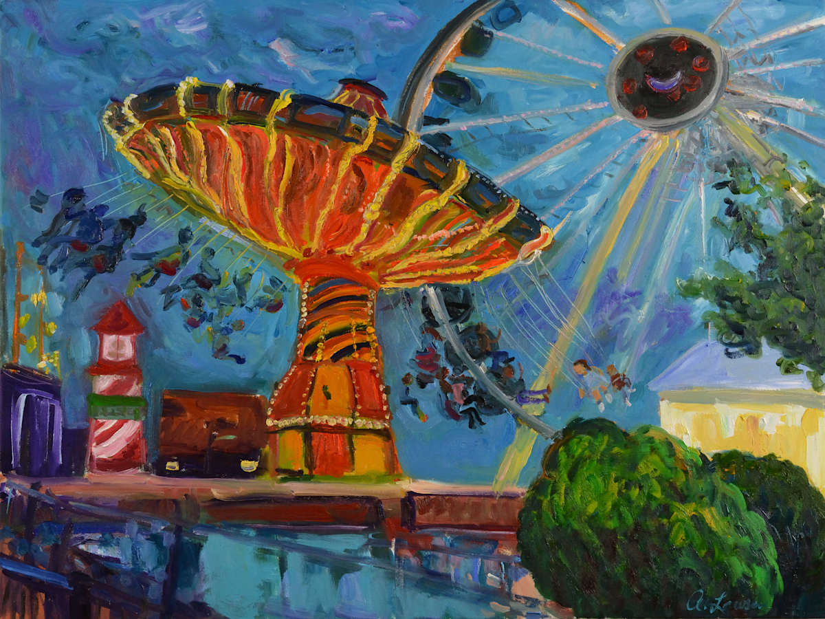 Evening Carousel, Image 1.