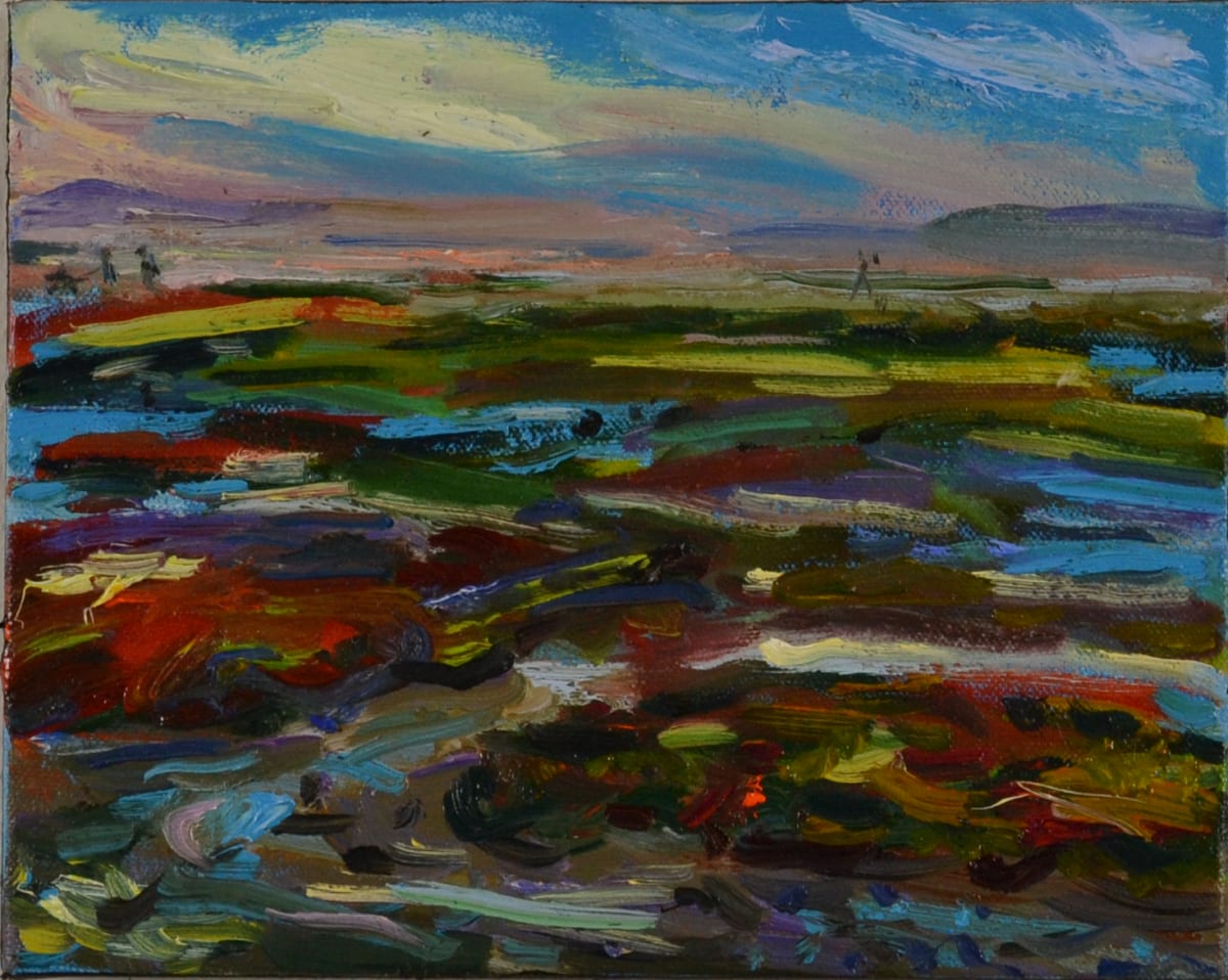 Isthmus beach by Andrea K. Lawson 