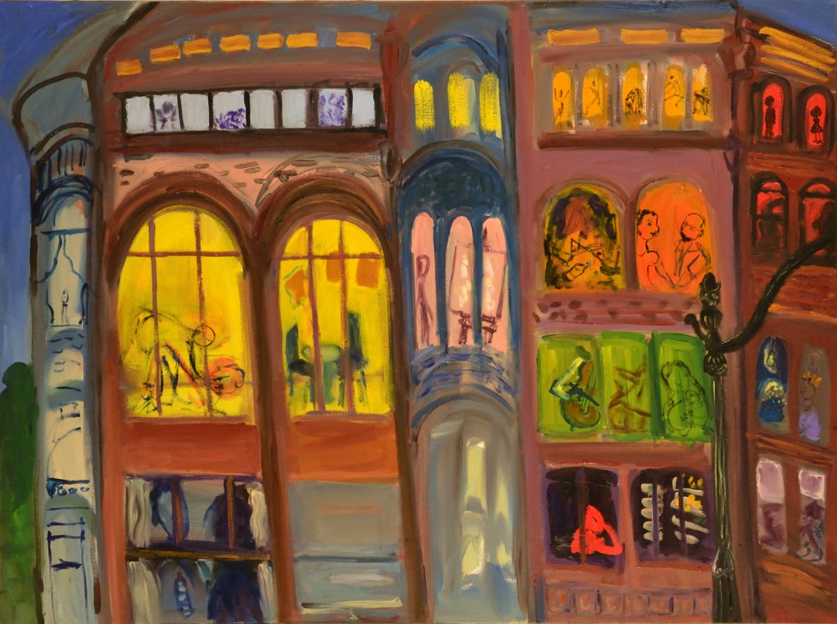 # Me Too: Lighted Night by Andrea K. Lawson  Image: Evening Secret Serenades