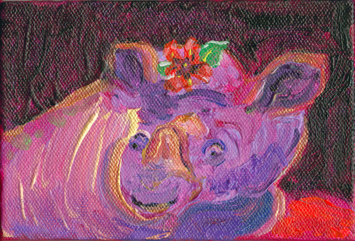 Ms. Rhino by Andrea K. Lawson 