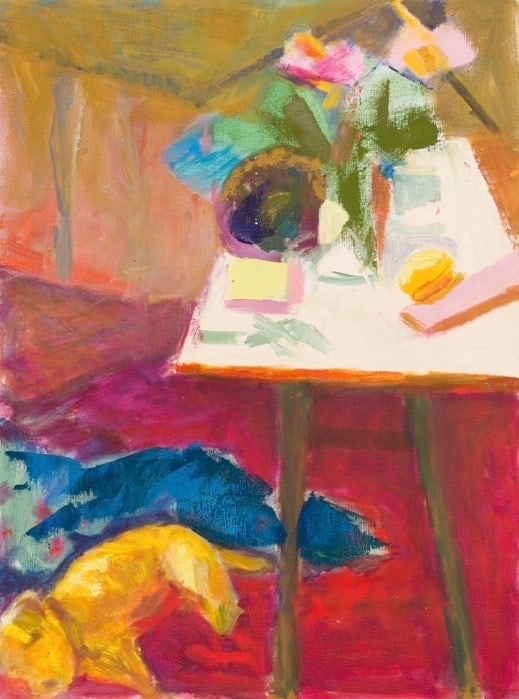 Olive Napping by Lesley Bodzy 