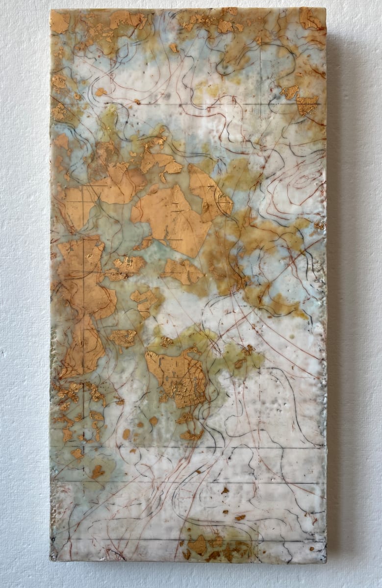 Land and Sea 002  Image: Land and Sea 002
Encaustic mixed media
24x12"