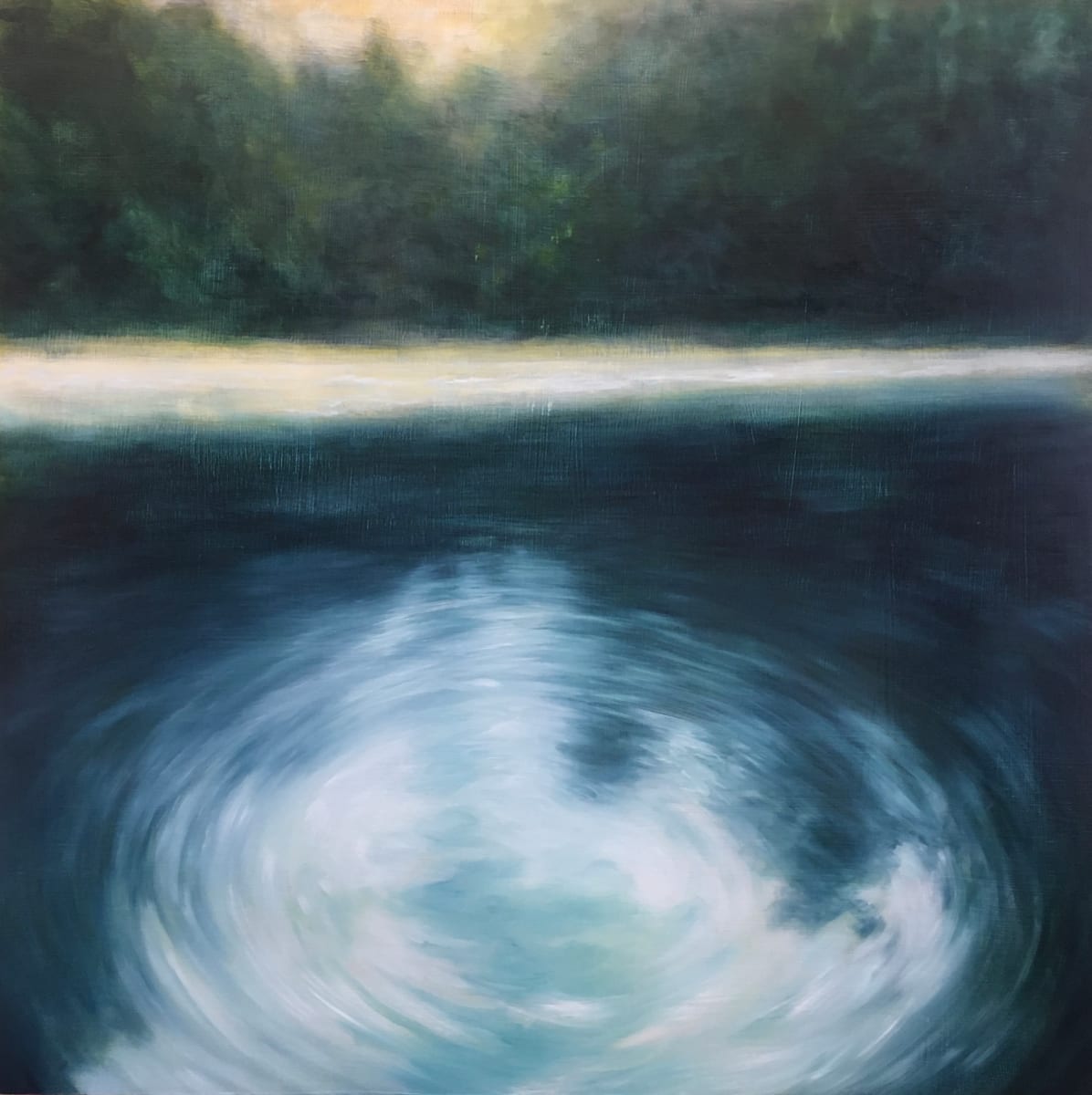 Beaver Creek (Ripple)  Image: Beaver Creek (Ripple)
Oil on canvas
30x30"
sold