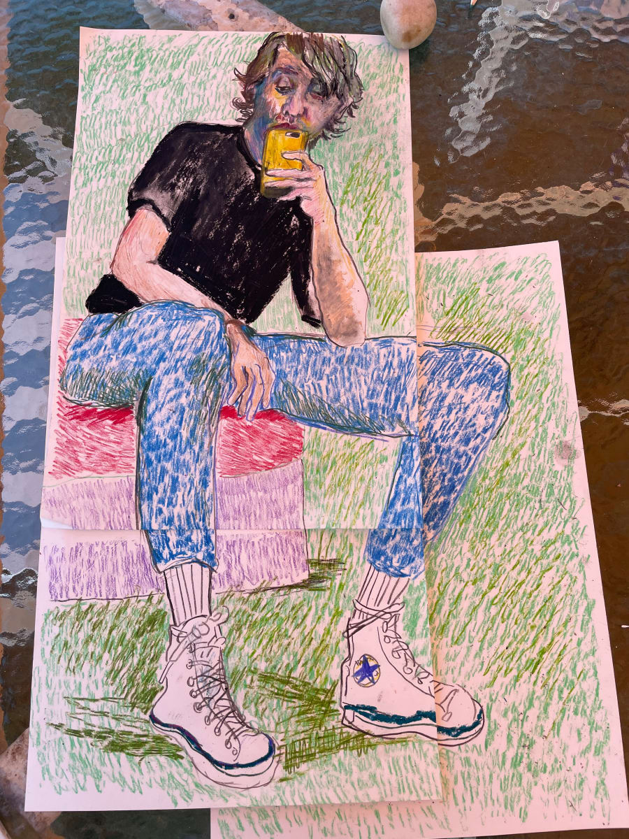 Dean in high tops by Paul Seidell  Image: Dean with high tops 