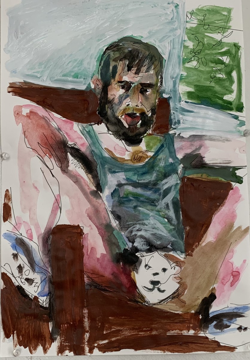 Erotic painting by Paul Seidell 