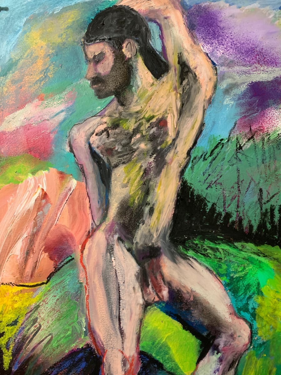 Phil in Rock River,  gay nudist 