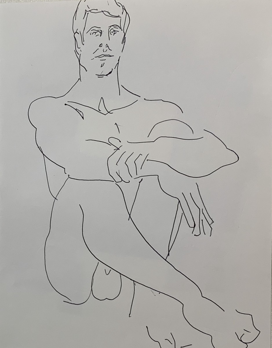 Male nude to web 5 by Paul Seidell 