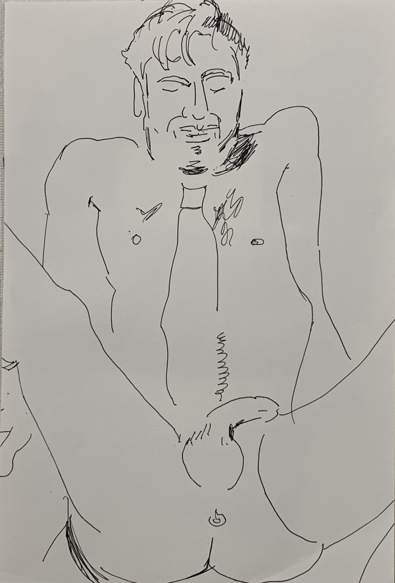 Erotic drawing to web  7 by Paul Seidell 