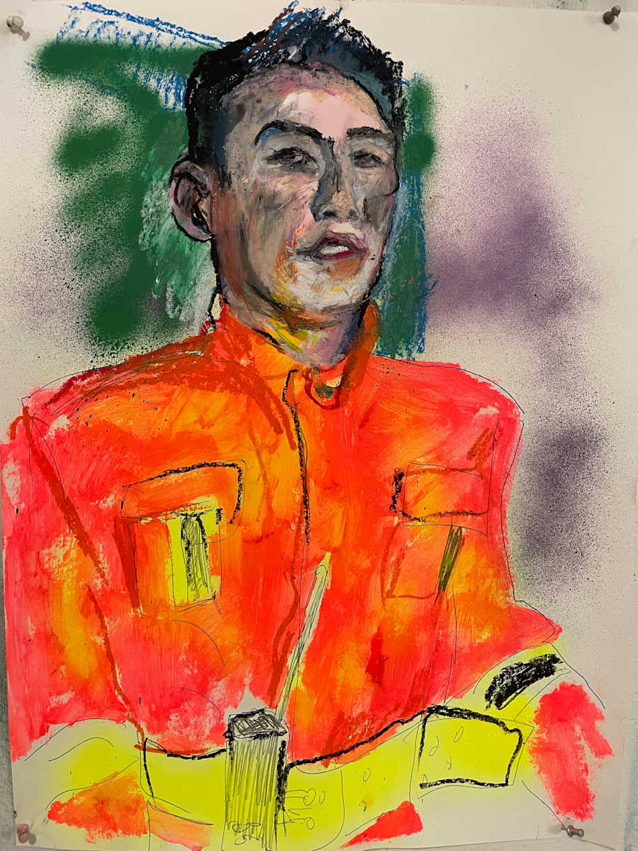 jingyu as a fireman by Paul Seidell 