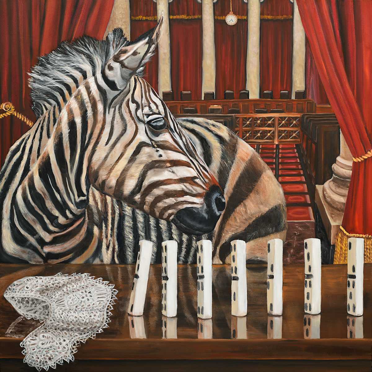 Showing Their True Stripes by Laurie Hoen 