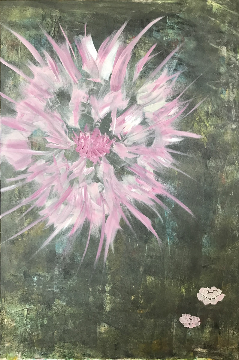 Exploding Lotus by Sheila Cahill 