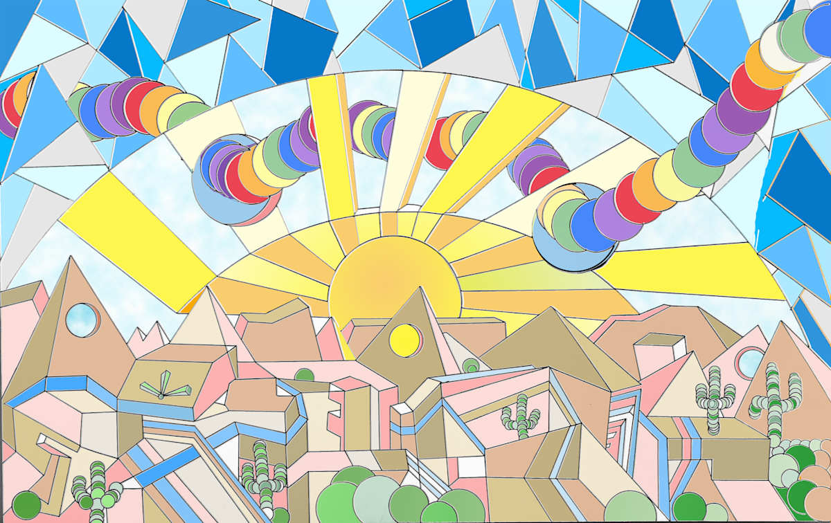 Everything All At Once - 16 x 24 by Skye Lucking, Image 1.