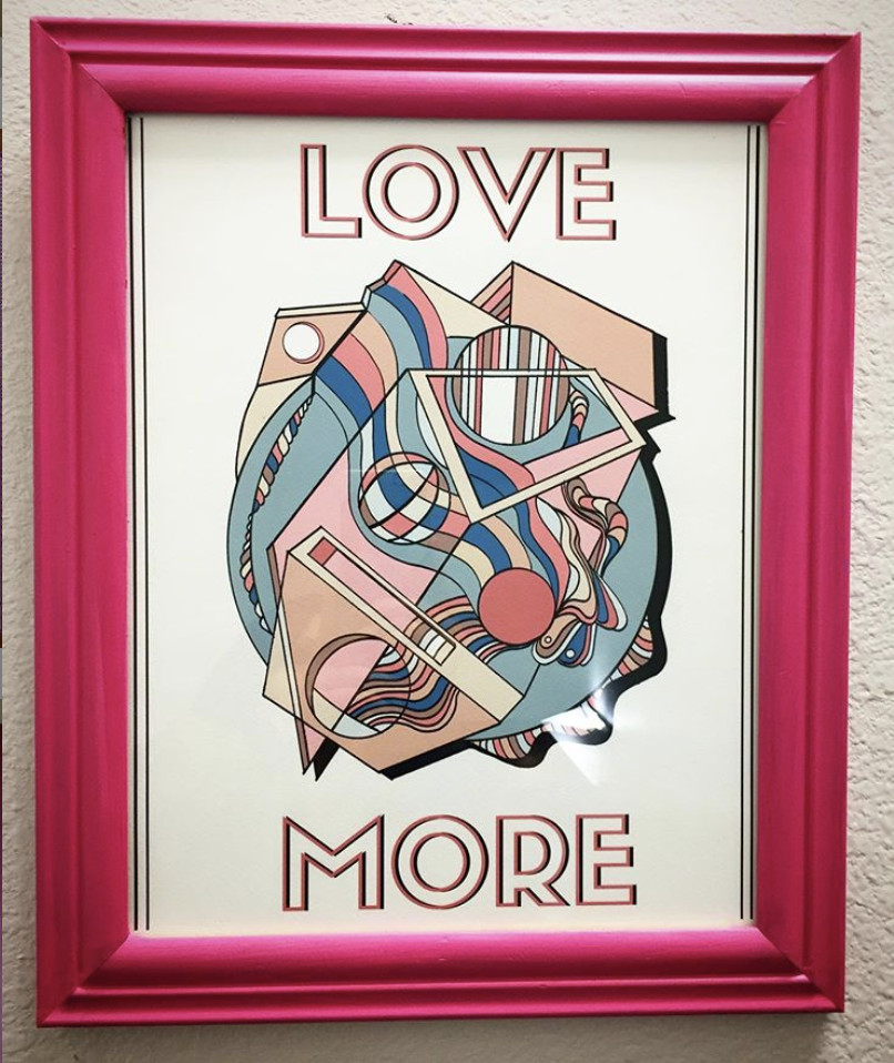 Love More - Framed Print by Skye Lucking 