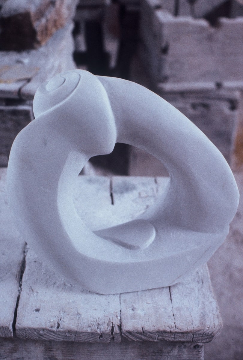 White ring by Bradley Arthur 