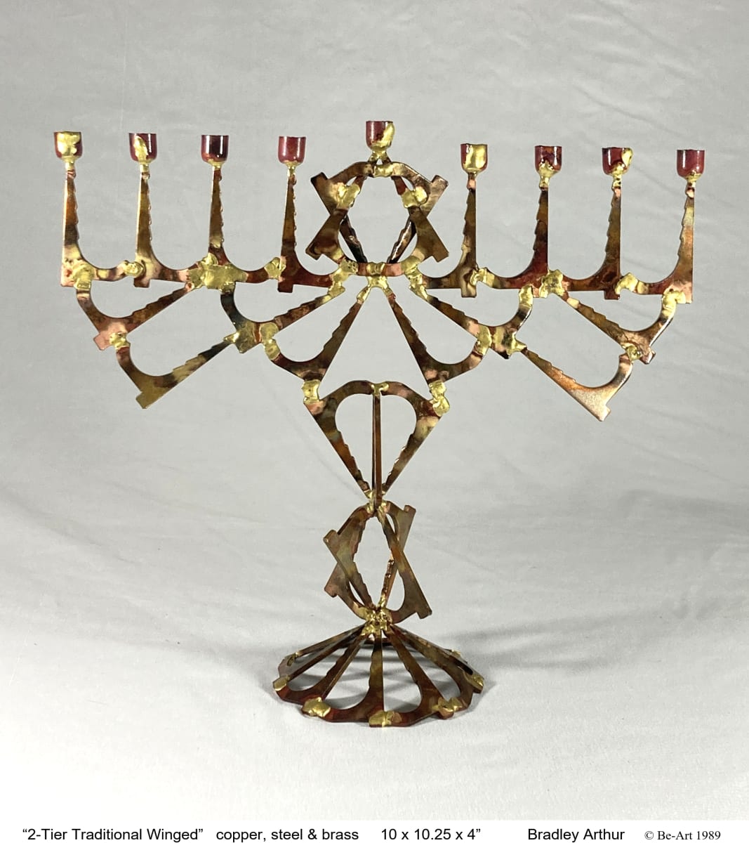 2-Tier Traditonal Winged (detail-sig) by Bradley Arthur, Image 6.