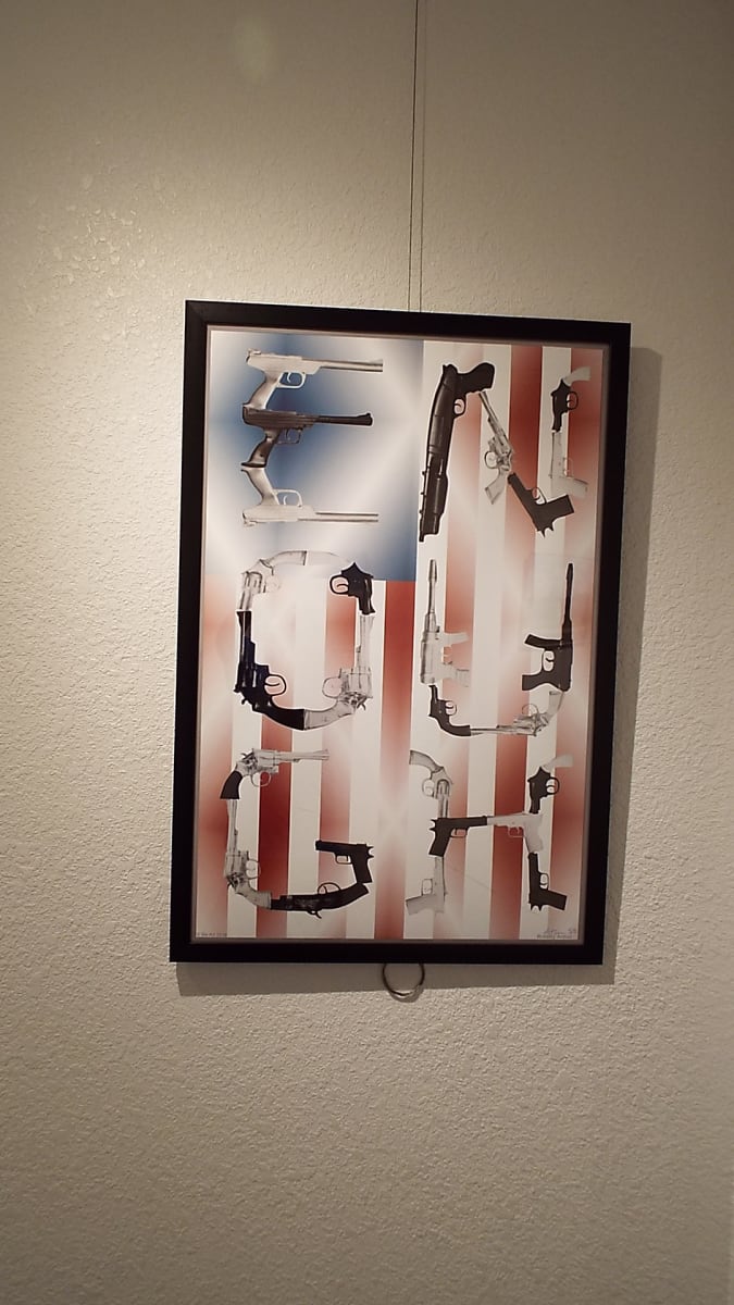 "Icons on Flag" by Bradley Arthur 