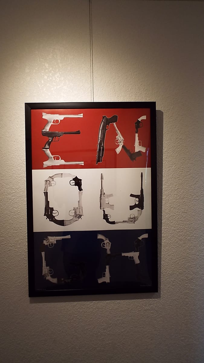 "Icons on Red,White,Blue" by Bradley Arthur 