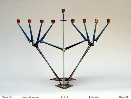 Menorah Tech by Bradley Arthur, Image 1.