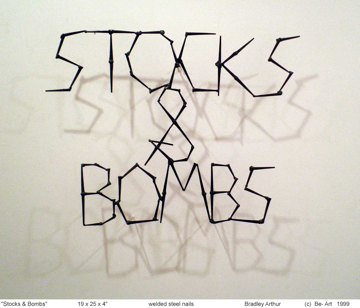 STOCKS & BOMBS by Bradley Arthur, Image 1.