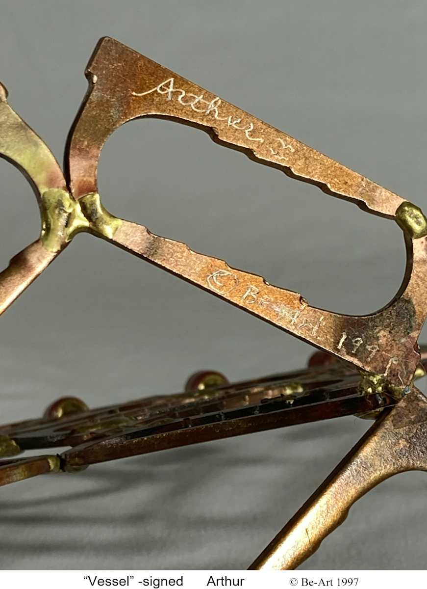 Vessel  (detail- sig) by Bradley Arthur, Image 14.